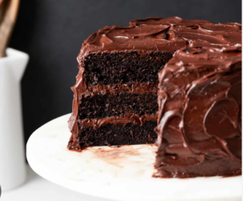 moist chocolate cake